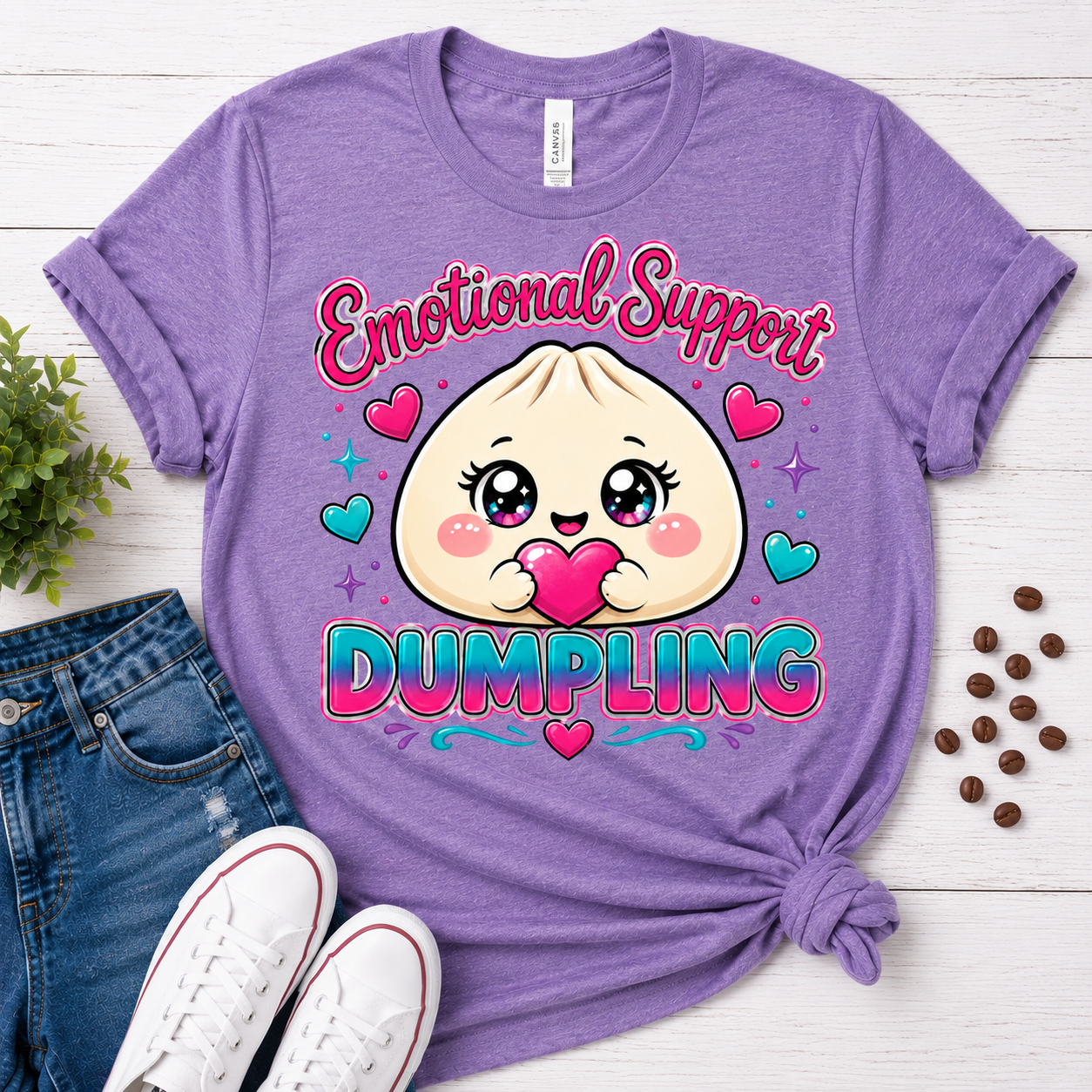 π Emotional Support Dumpling T-Shirt π