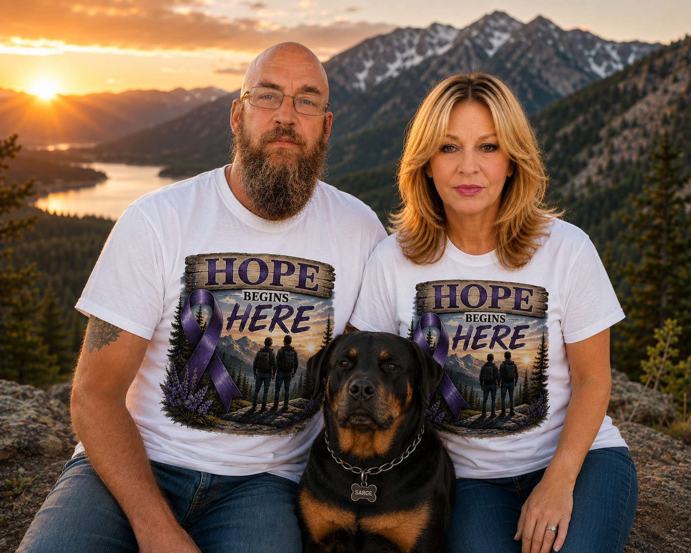 Hope Begins Here – Unity Collection T-Shirt