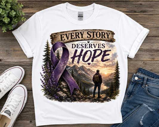 Every Story Deserves Hope – Heritage Collection T-Shirt