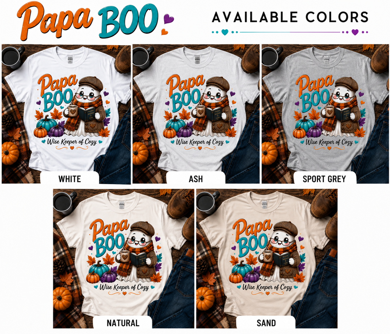👻 Papa Boo – Wise Keeper of Cozy