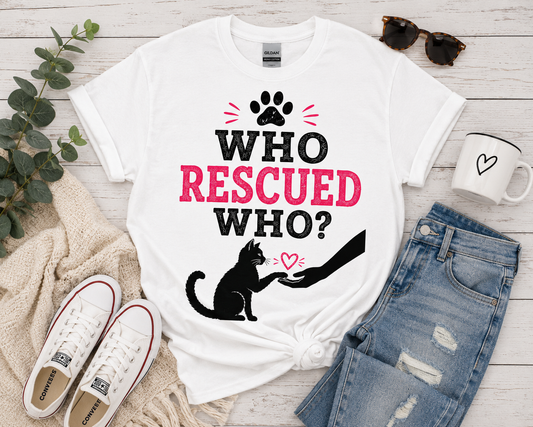 🐾 Who Rescued Who? - Cat Edition